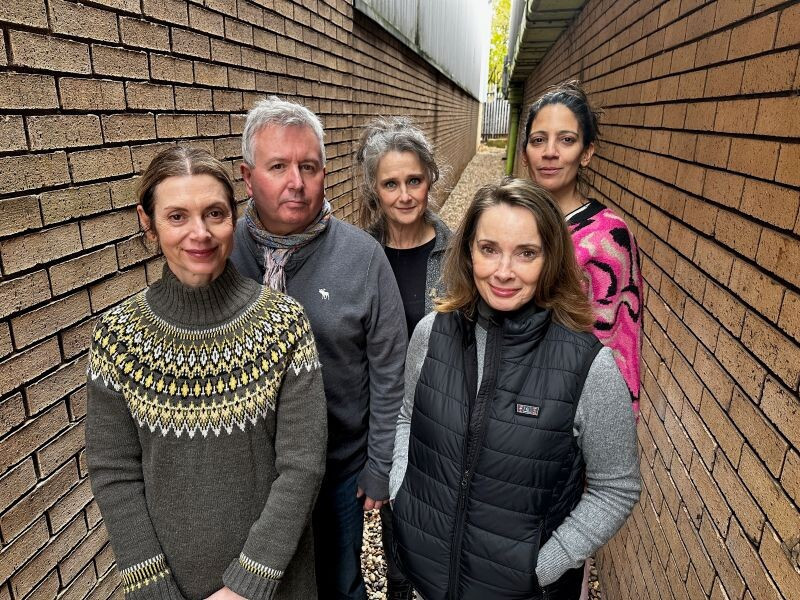 Rachel Bavidge, John Banks, Abi Harris, Nicola Bryant and Vineeta Rishi