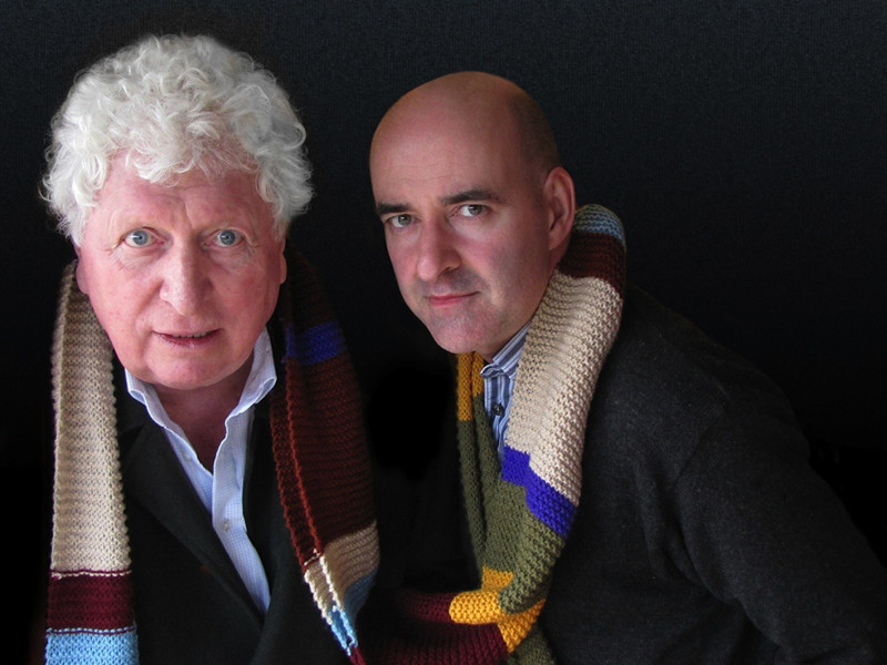 Tom Baker and Nicholas Briggs