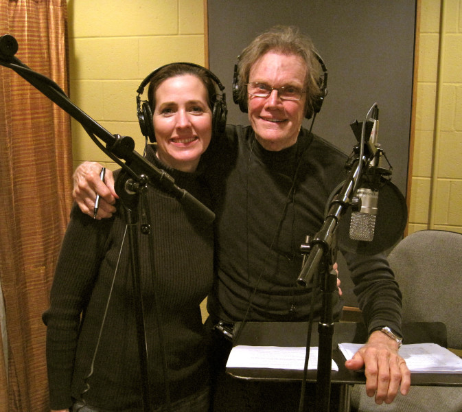 Roger Davis as Charles Delaware Tate with Ursula Burton