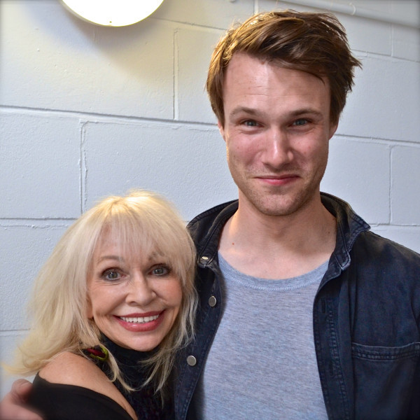 Katy Manning and Hugh Skinner