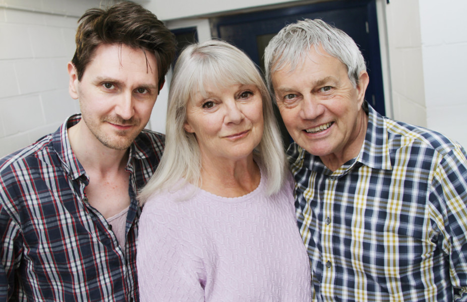 Elliot Chapman, Anneke Wills and Frazer Hines