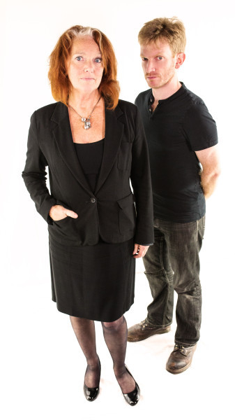 Louise Jameson as Anne Reynolds and John Dorney as Adam Dean