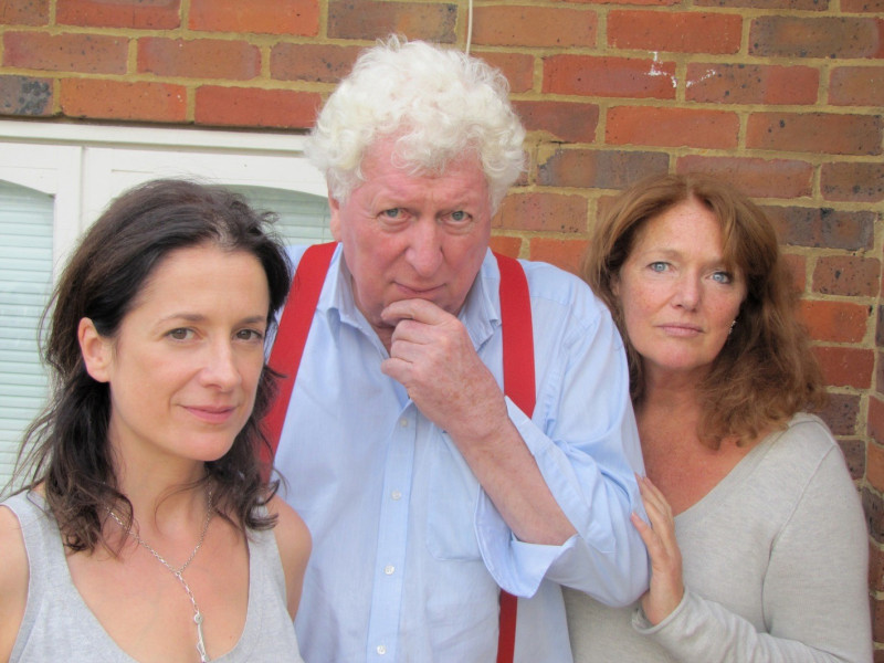 Raquel Cassidy, Tom Baker and Louise Jameson