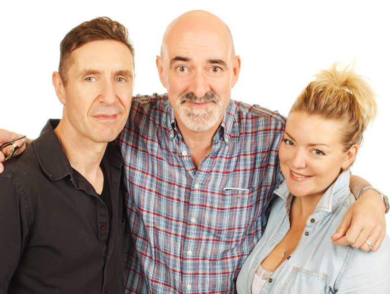 Paul McGann, Sheridan Smith and Nicholas Briggs