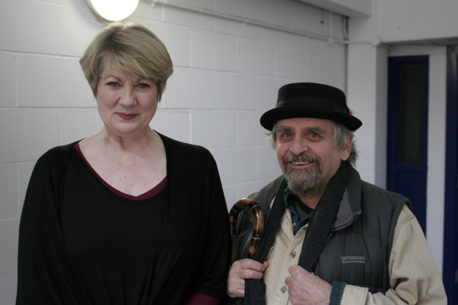 Tracey Childs and Sylvester McCoy back together again