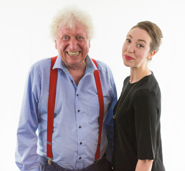 Tom Baker and Laura Riseborough