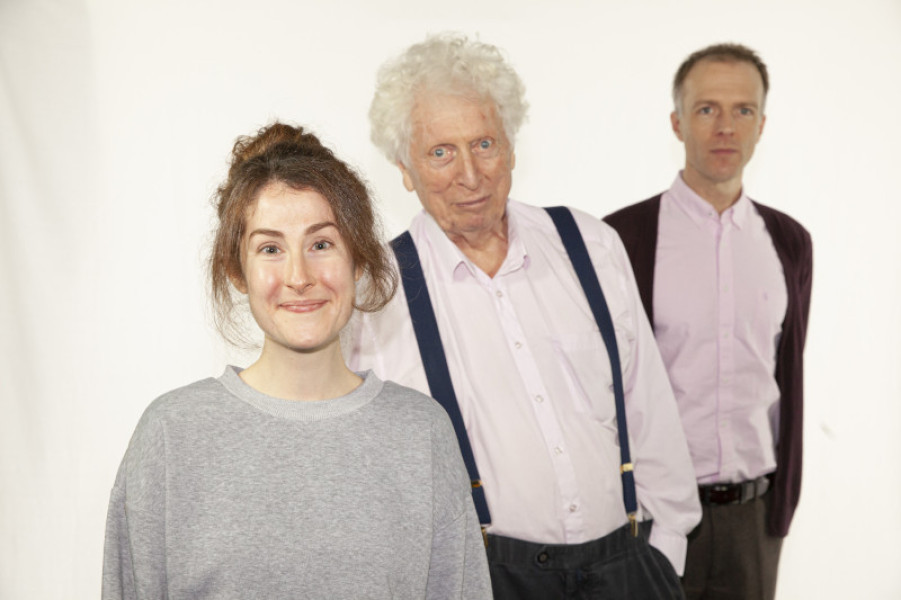 Sadie Miller, Christopher Naylor, Tom Baker (c) Tony Whitmore