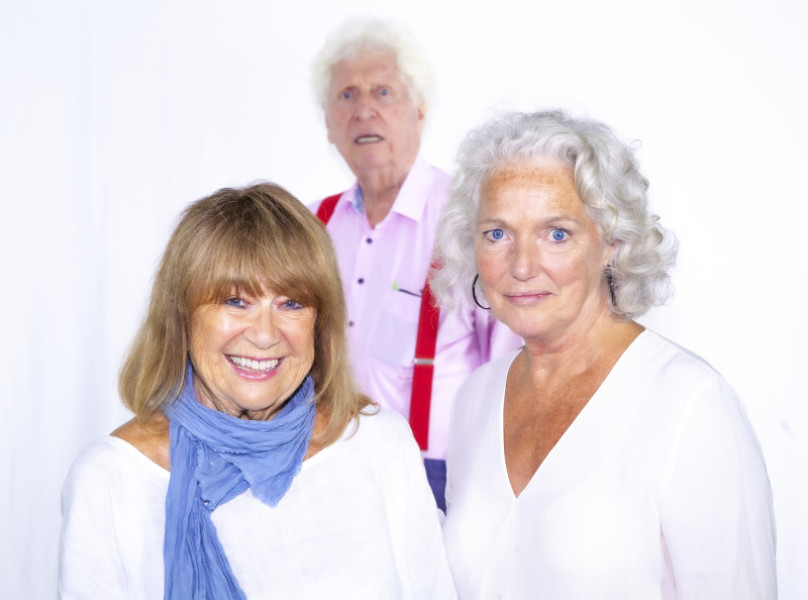 Nerys Hughes, Tom Baker, Louise Jameson (c) Paul Midcalf