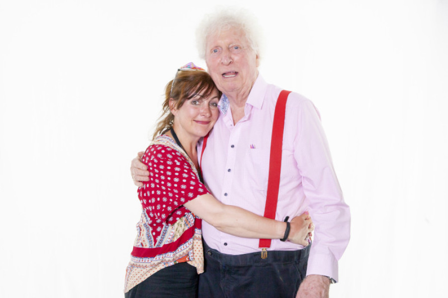 Jane Slavin and Tom Baker (c) Paul Midcalf