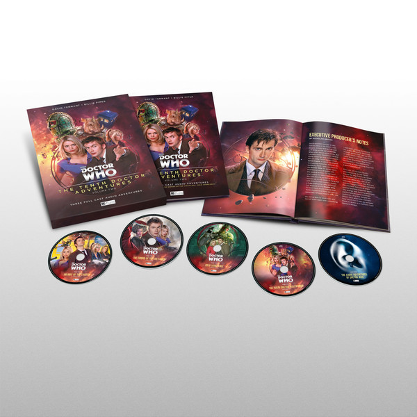 Tenth Doctor Adventures Limited Edition boxset