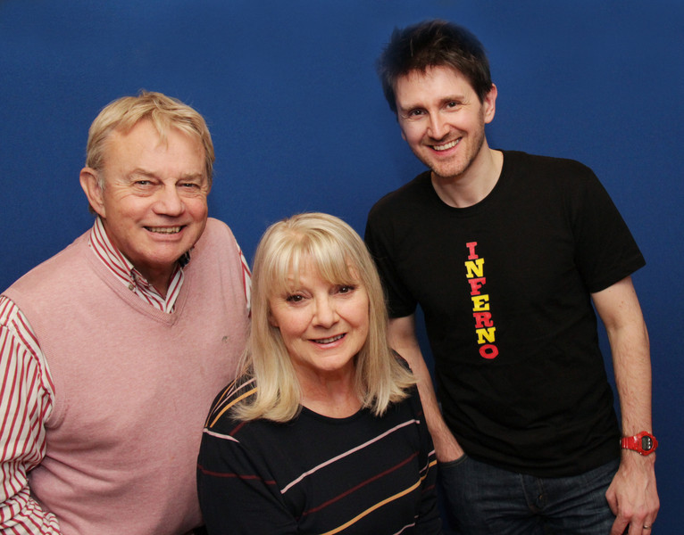 Frazer Hines, Elliot Chapman and Anneke Wills