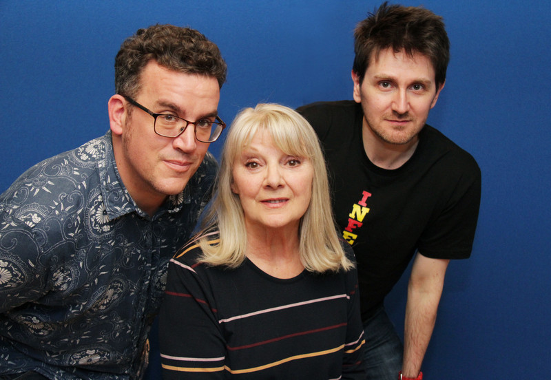 Guy Adams, Elliot Chapman and Anneke Wills